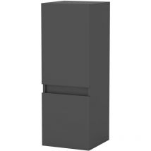 Midischrank 83cm Schiefergrau