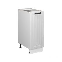 Apothekerunterschrank Fame-Line, Weiß Landhaus, 30 x 81.6 cm ohne Arbeitsplatte Vicco