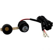 Midland - Albrecht Prise usb a+c Motorrad Duo QC3.0 12-24 volts Charge de courant max=2 a Prise usb double pour l'installation su