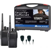 Midland - G15 Pro pmr 2er Security inkl. sm 600-M C1127.S1 PMR-Handfunkgerät 2er Set