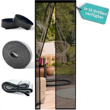 Fliegengitter Tür 100 x 220 cm Insektenschutz Magnet-Vorhang Moskitonetz Balkontür - Midori