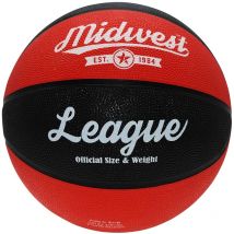 Midwest League Basketball Black/Red 3 - Black/Red
