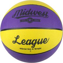 League Basketball Yellow/Purple 5 - Yellow/Purple - Midwest
