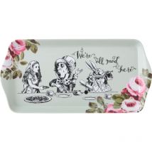 Mikasa - and the v&a alice in wonderland melamine sandwich tray, 12''