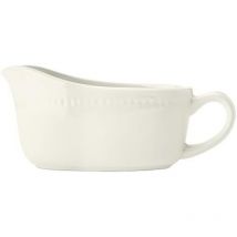 Cranborne Salsiera in gres, crema, salsiera da 300 ml per sugo, salse e crema pasticcera - Perfetta per la cena della domenica, lavabile in