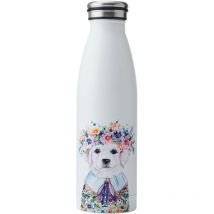 Mikasa - Tipperleyhill Botella de agua aislante de acero inoxidable para llevar, botella de hidratación de doble pared que mantiene las bebidas