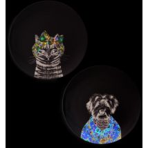 Mikasa x tipperleyhill feines Porzellan Beilagenteller, set von 2, 21cm