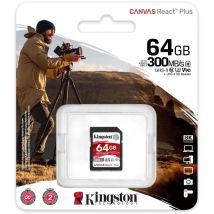KINGSTON SD-Card Canvas React Plus 64GB