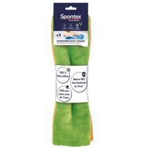 Mikrofaser-reinigungstücher Mehrzweck X 8 - Spontex Expert