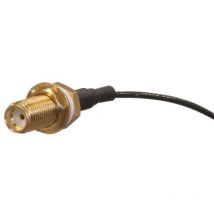 Acsmaufl Koaxial-SMA-Kabel Schwarz - Mikrotik