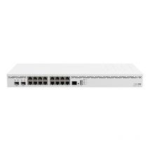Mikrotik - CCR2004-16G-2S+ Routeur connecté 16 Gigabit Ethernet Blanc