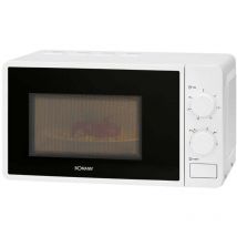 Mikrowelle mw 6014 cb weiß 20L, 700W, 6 Stufen, 30-Minuten-Timer - Bomann