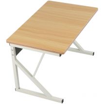 Mikrowellenregal Küchenregal Standregal K-Form Küchenregal für Mikrowelle 54x35x34,5cm,Holzfarbe