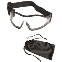 Arlo – Occhiali protettivi Commando Mil-Tec neri, taglia unica – Norme EPI