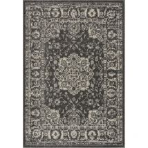 Milan - Tapis d'inspiration Designer Gris Taupe 200 x 290 cm