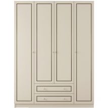 CLEMENT 4 Door 2 Drawer Wardrobe