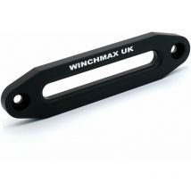 Military Grade Large Aluminium Hawse Fairlead. cnc Cut, Matt Black, Laser Etched Logo