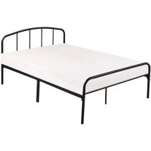 Milton 4.0 Small Double Bed Black