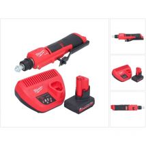 Milwaukee - M12 FTB-501 Akku Reifenaufrauer 12 v 7/16' Hex Brushless + 1x Akku 5,0 Ah + Ladergerät