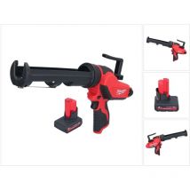 M12 PCG/310-501 Akku Kartuschenpresse 12 v 310 ml + 1x Akku 5,0 Ah - ohne Ladegerät - Milwaukee