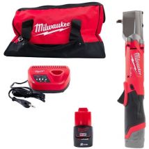 Milwaukee - M12FRAIWF38-201B Boulonneuse d'angle sans fil 12V Li-Ion - 1 x 2.0Ah Batterie + Chargeur en sac de transport