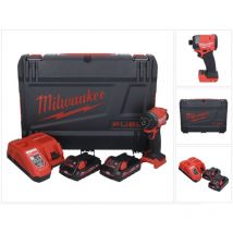 Milwaukee - M18 FID3-302X Clé à choc sans fil 18 v 1/4'' 226 Nm Brushless + 2x batterie 3,0 Ah + chargeur + hd Box