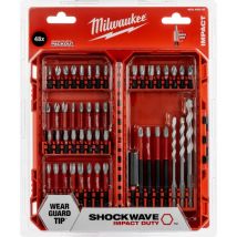 Milwaukee - shockwave impact duty Bit-Set (48-teilig)