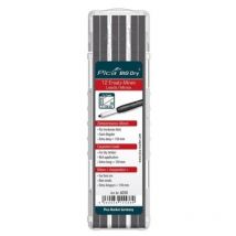 Pica 6050 estuche con 12 minas de carpintero big-dry de grafito 2H