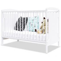 Lit bébé évolutif margot 60x120 cm (matelas non inclus) - Minea