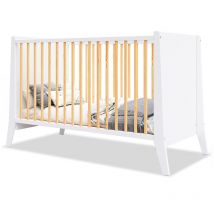 Lit bébé évolutif timeo 60x120 cm (matelas non inclus) - Minea