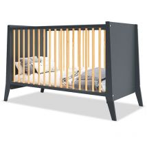 Lit bébé évolutif timeo 60x120 cm (matelas non inclus) - Minea