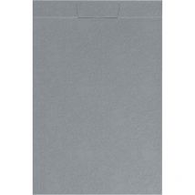 Mineralguss-duschwanne Extra Flach Vortex Schieferoptik Grau 80x150 Cm