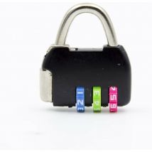 Mini 3 Digit Combination Travel Luggage Suitcase Backpack Handbag Code Lock Padlock