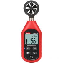 Anemómetro de mano tipo Split - Sensor de velocidad del viento de alta precisión - Sensor de temperatura - Apagado automático - Conexión a app a