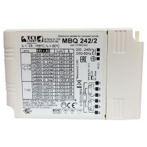 Tci Led - Mini balasto electrónico multilámpara tci mbq 242/2 137962/242