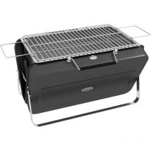 Outsunny - Mini barbecue à charbon portable pliable dim. 47L x 30l x 28H cm noir