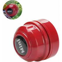 Mini brosse magnétique pour aquarium, nettoyant pour vitres d'aquarium, adapté au nettoyage de l'aquarium et à l'élimination des algues-rouge-Fei Yu