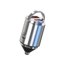 Mini chargeur de voiture furtif en métal 100W QC3.0 + PD30w, chargeur Super rapide, chargeur de voiture, allume-cigare
