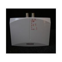 Stiebel Eltron - Mini chauffe-eau instantané sous evier tri 380V (2 Phases + Terre : 2/PE) ecs 3.7l/min 6.5kW 190x143x82mm blanc DEM7