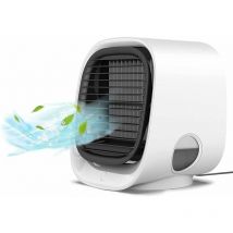 Serbia - Mini Climatiseur Mobile, Refroidisseur d'aire 3 en 1 Ventilateur Climatiseur 3 Vitesses Climatiseur Portable Personnel Mini Climatiseur