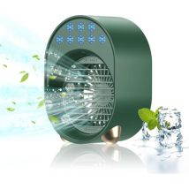Soniatkia - Ventilateur sur pied kinarito Mini Climatiseur Portable 40W 3 vitesses D93cm usb Gris