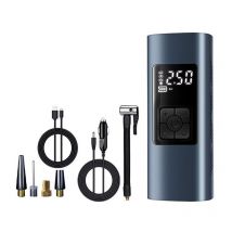 Ontway - Mini Compresseur à Air Portatif Gonfleur Pneus Voiture Pompe Électrique 150PSI Portatif Velo Pompe sans Fil avec écran lcd Numérique Lampe