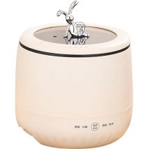 Mini cuiseur à riz 1,8 L Cuiseur à riz électrique intelligent antiadhésif pour soupes aux céréales Ragoûts de bouillie