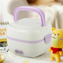 Mini cuiseur à riz avec fonction de maintien au chaud, cuiseur à riz avec cuillère, insert vapeur 1 l 200 w, design multifonction pour cuisiner,