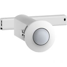 Dinuy - Mini-detector de movimiento pir 360o empotrable en techo (2000W 1000lm 230V) IP40 3,8x8,5x8cm color blanco