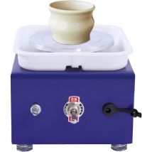 Mini disque de poterie électrique - 10 cm - Pour travaux manuels - Cadeau - Bricolage