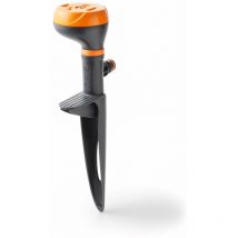 GF - mini driver Aspersor circular de 4 zonas sobre estaca - Naranja