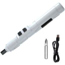 Mini tournevis électrique 250 tr/min embouts métalliques rechargeables USB tournevis multifonctions réparation