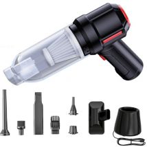 Mini-elektro-druckluftgebläse: Tragbarer Kabelloser Handstaubsauger, Staubentferner Und Pc-staubsauger, Autostaubentferner, Büros, Autoinnenräume