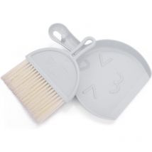Mini ensemble de pelle à poussière et de brosse, petit balai et ensemble de nettoyage de pelle à poussière, ensemble de brosses de Table portables,